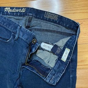 Madewell jegging size 26 dark wash thin